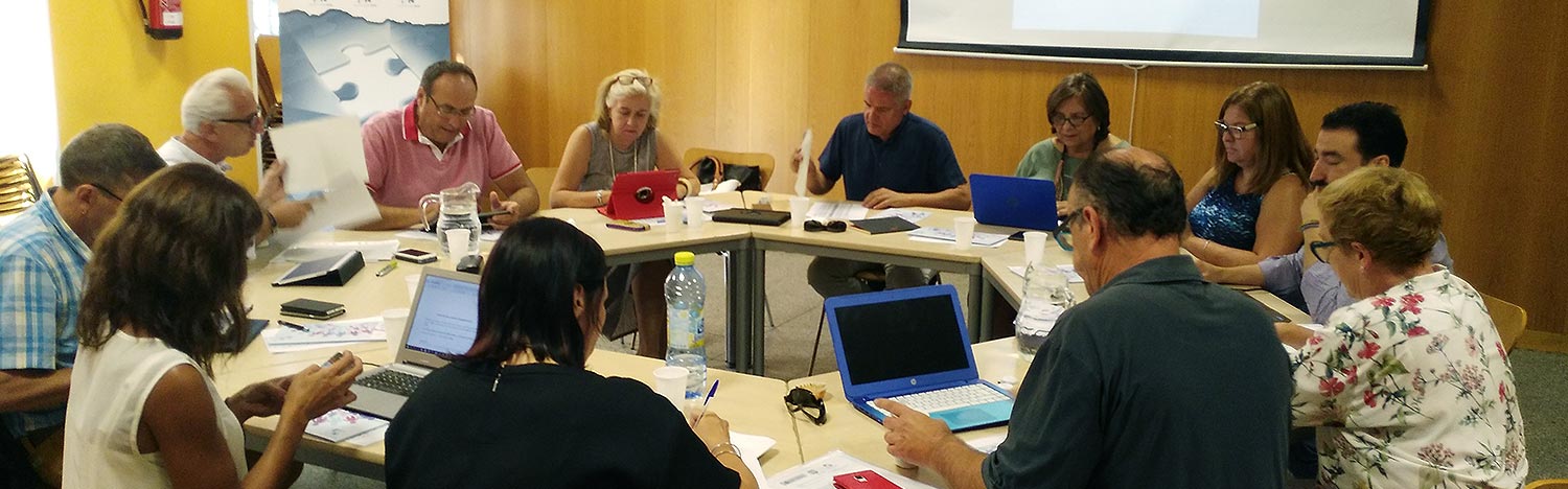 Fotografía de una reunión de la Comisión Permanente de EAPN España